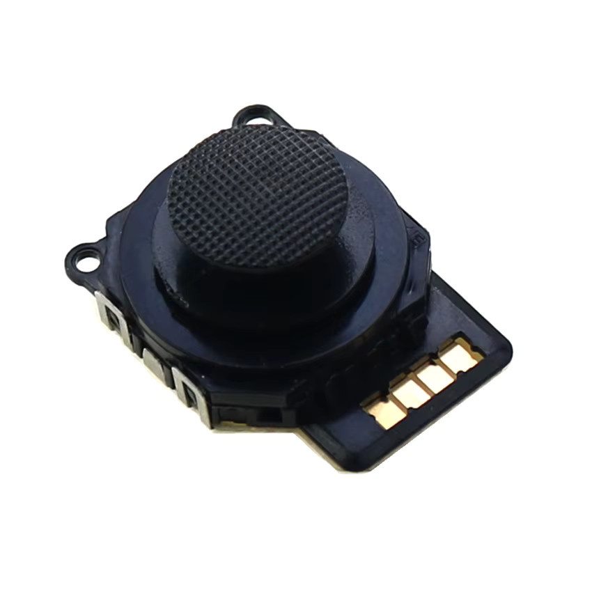 YuXi 3D-Analog-Joystick-Sensormodul für PSP 2000 Konsole in Schwarz mit mehrfarbiger Wippkappe - Bild 2