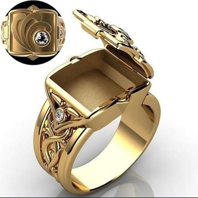 POMOiii Ring Kupfer, Zirkonia, Herren - Bild 1