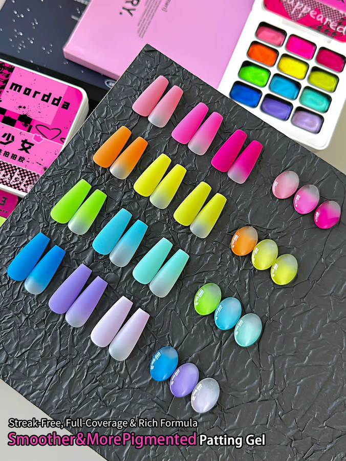 MORDDA Nagellack Set, 12 Farben, Glänzend - Bild 3