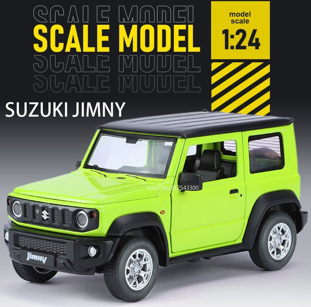 RMZ city Suzuki Jimny Range Rover Automodell, 1:24, mit Licht und Sound - Bild 1