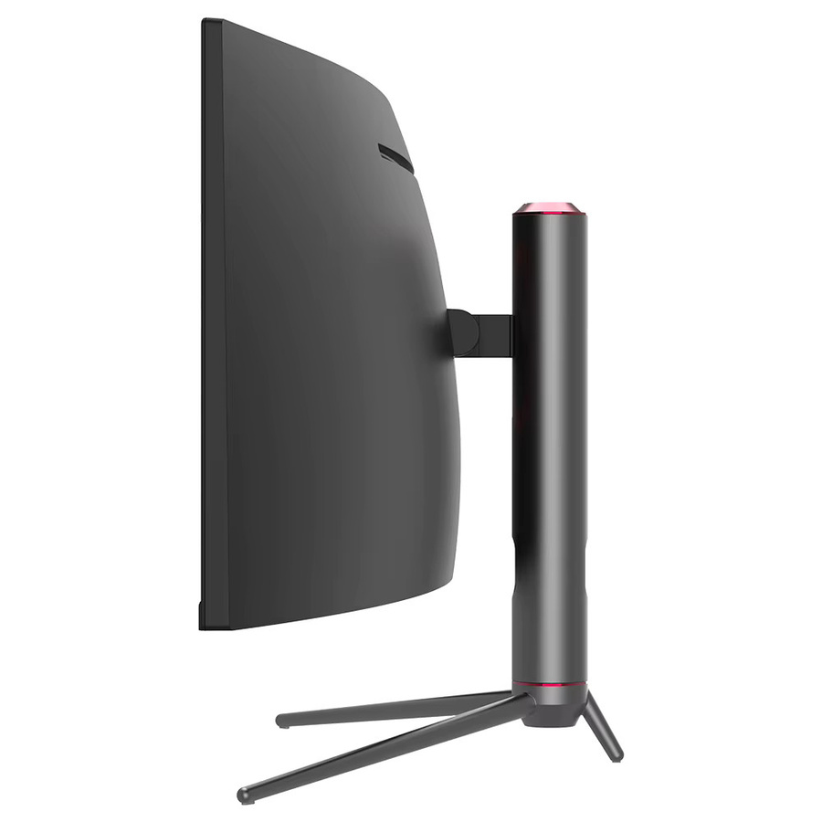 TITAN ARMY C49SHC 49-Zoll Gaming-Monitor mit 32:9 UltraWide Curved Display, 3840 x 1080 Auflösung, CSOT HVA-Panel, 144 Hz und PIP/PBP Split-Screen in Schwarz - Bild 4