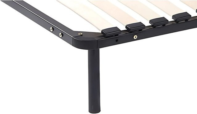 Vente-unique Bettfüße Bolgare in Schwarz mit 3,8 cm Durchmesser - Bild 1
