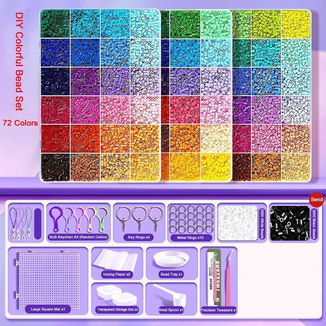 Hama Bügelperlen-Set, 3D Puzzle, ab 14 Jahren - Bild 1