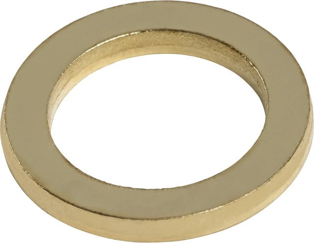 Suki Fitschenringe aus Stahl, Farbe Gold, 14 Stück, B/T/H: 1,3 x 1,3 x 0,2 cm - Bild 2