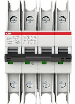ABB SU204M-C60 Leitungsschutzschalter 60A 240V Grau - Bild 1