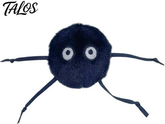 A Pet Home Elektrischer Ball, Automatischer Springender Plüschball, Selbstrollend, Navy Blau - Bild 1