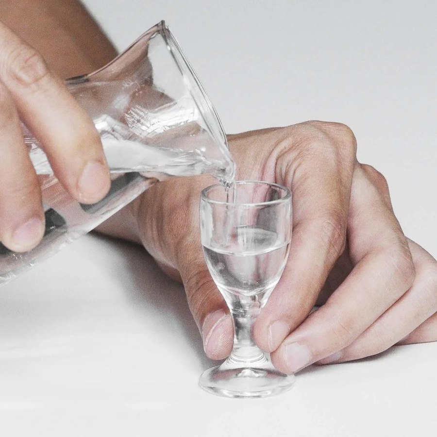 6er Set Mini Schnapsgläser für Sake und Baijiu, transparent, 10 ml - Bild 4