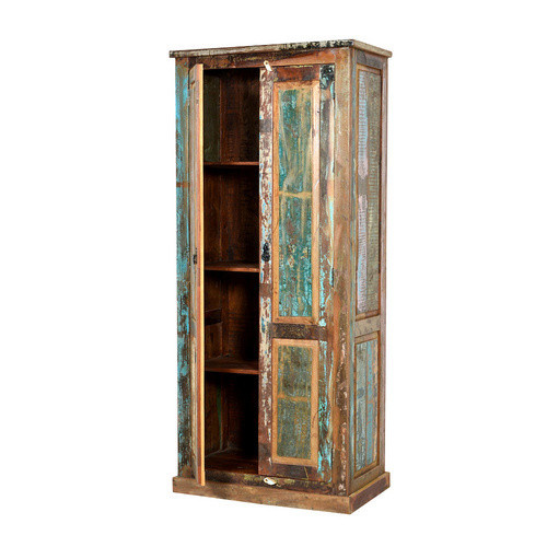 SIT Schrank RIVERBOAT 2-türig aus Altholz in Bunt, B/T/H: 180 x 45 x 80 cm - Bild 3