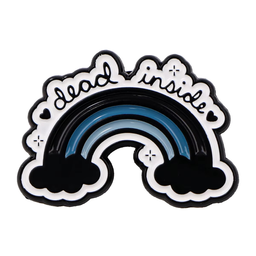 Ramulus Brosche Rainbow Bridge Emaille Pin, Unisex - Bild 4