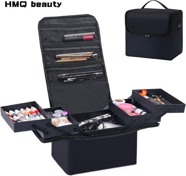 HMQ beauty Nagel-Organizer, Rot, Unisex - Bild 1