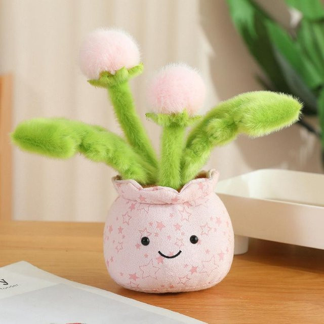 Yiran toy Löwenzahn, Plüschtier, Grüne Pflanzen, 25cm - Bild 1
