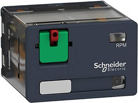 Schneider Electric Hochleistungsrelais RPM42F7 in Schwarz, 10 Stück - Bild 1