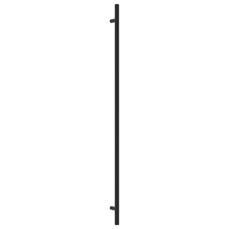vidaXL Möbelgriffe Set aus Edelstahl in Schwarz Matt, 20 Stück, Länge: 480 mm - Bild 2