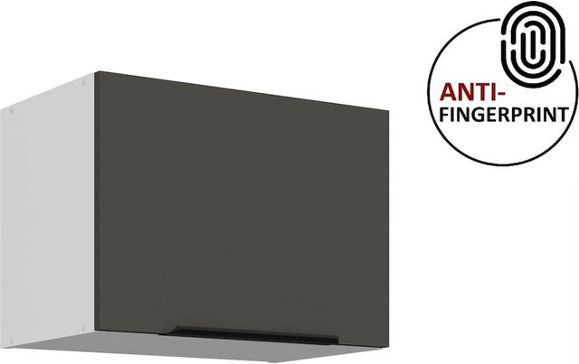 Küchen Hängeschrank ARIA in Graphite matt mit Anti-Fingerprint-Beschichtung, Breite: 50 cm - Bild 1