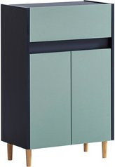 Schildmeyer Highboard Lovis in Blau, B/H: 57 x 90,3 cm - Bild 1