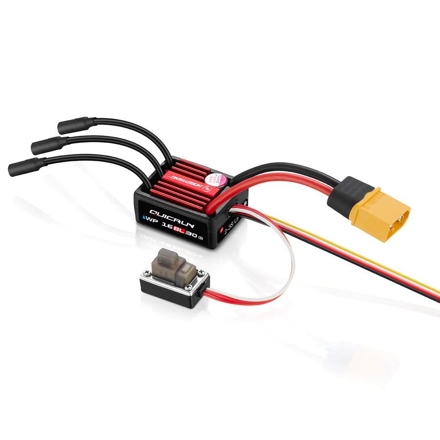 HOBBYWING QuicRun WP 16BL30 30A G2 Wasserdichter bürstenloser ESC, Modellteile - Bild 3