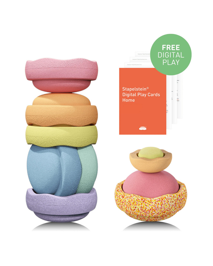 Stapelstein Rainbow Play Bundle, Bunt / Mehrfarbig - Bild 1