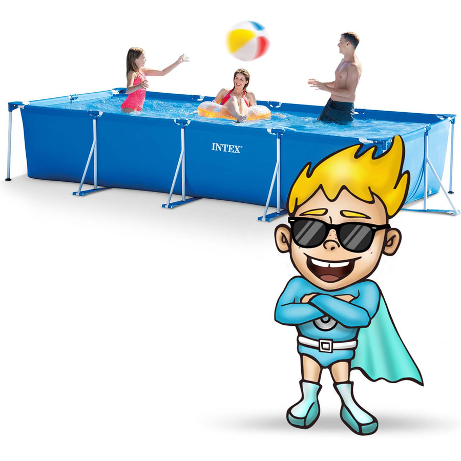 Intex Stahlrahmenpool 16in1 Modell 28274 B/T/H: 450 x 220 x 84 cm - Bild 2