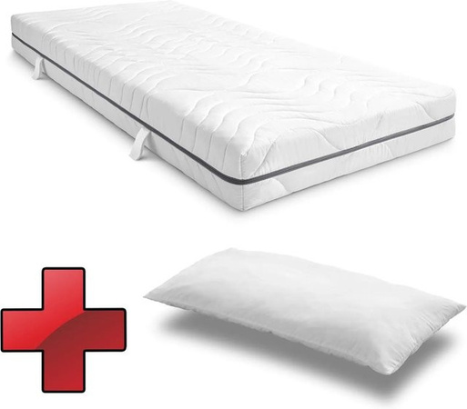 Sleezzz Viscomatratze Smart aus Air Memoryschaum und Komfortschaum in Weiß, B/T/H: 90 x 200 cm