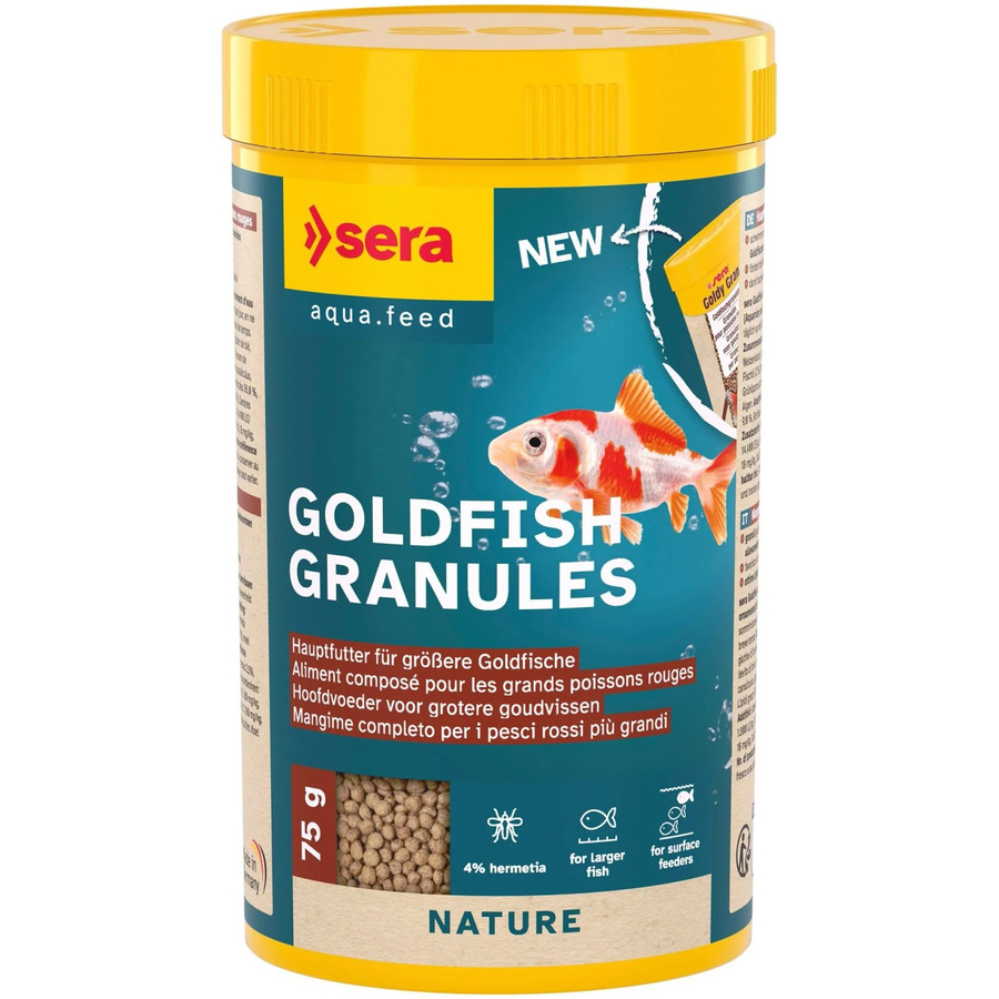 Sera Teichfutter Goldfish Granules 75 g - Bild 2