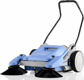 Kränzle Kehrmaschine Colly 800 mit Twin Brush System und 2 Seitenbesen aus Naturgummi - Bild 1
