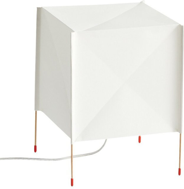 HAY Paper Cube Tischleuchte in Weiß aus japanischem Papier - Bild 1