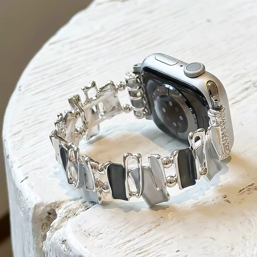 FancyWrist Uhrenarmband Edelstahl, Silber, Unisex - Bild 2
