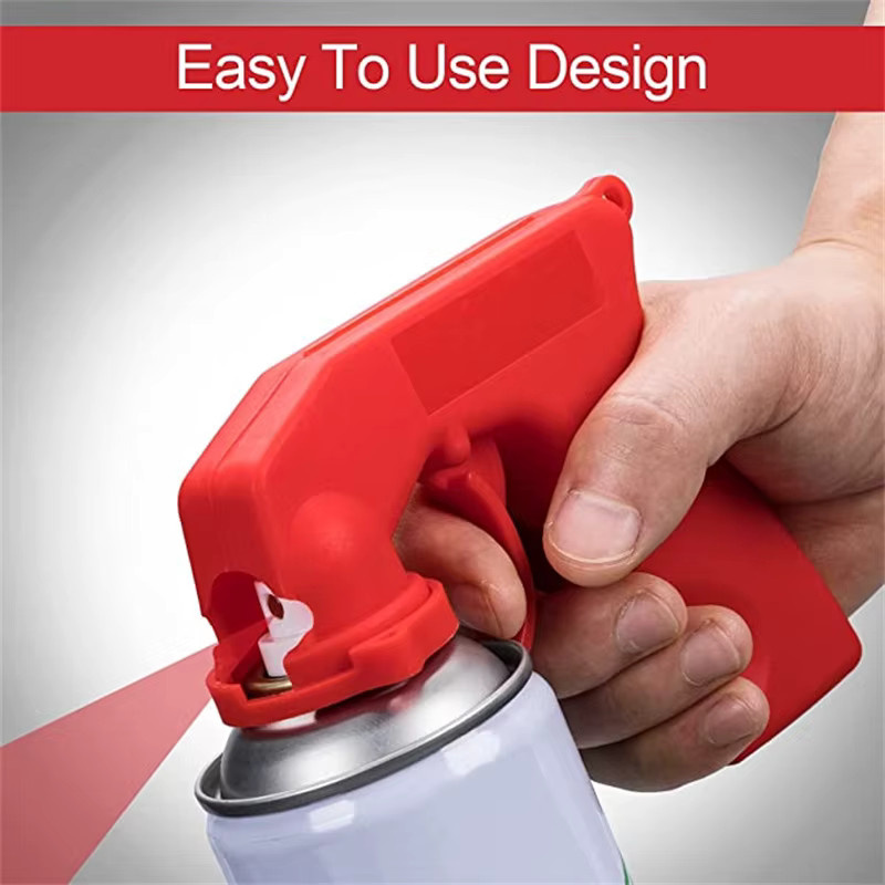 Spray Adapter mit Full Grip Trigger und Locking Kragen für Aerosol-Spritzpistolen zur Autopflege und Lackierung - Bild 3
