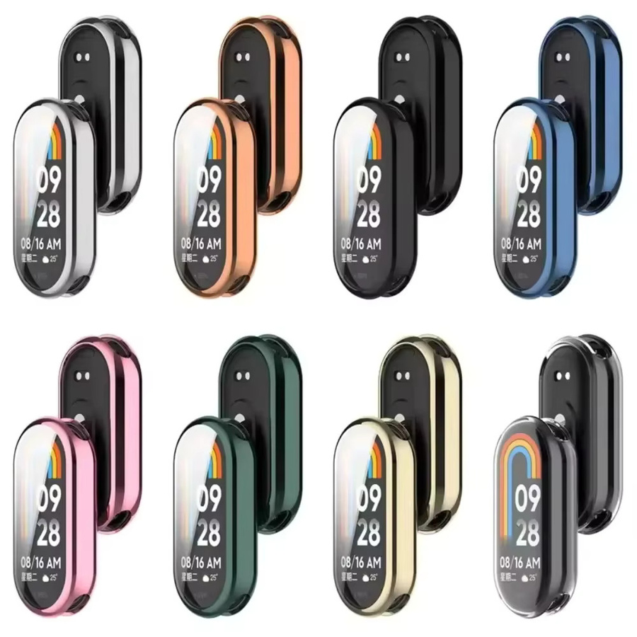 Xiaomi Schutzhülle für Mi Band 10 9 8 NFC, Kunststoff, Roségold - Bild 3