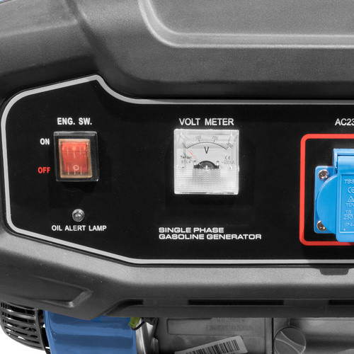 Güde Stromerzeuger GSE 2701 Benzin, 3,2 kW, blau/schwarz - Bild 6