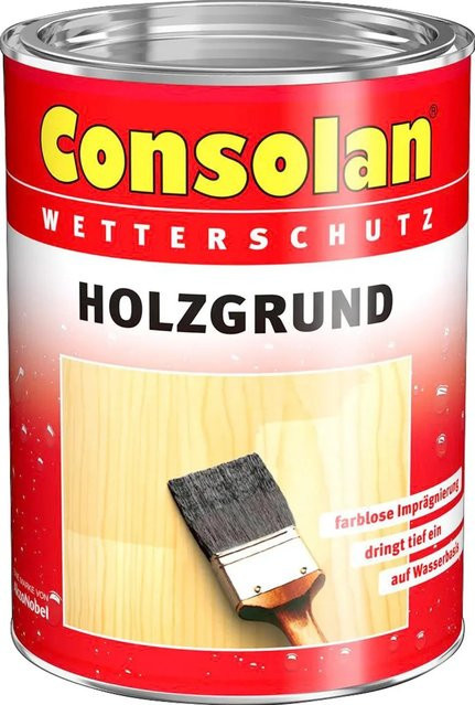 Consolan Holzgrund Transparent seidenmatt 750 ml - Bild 1