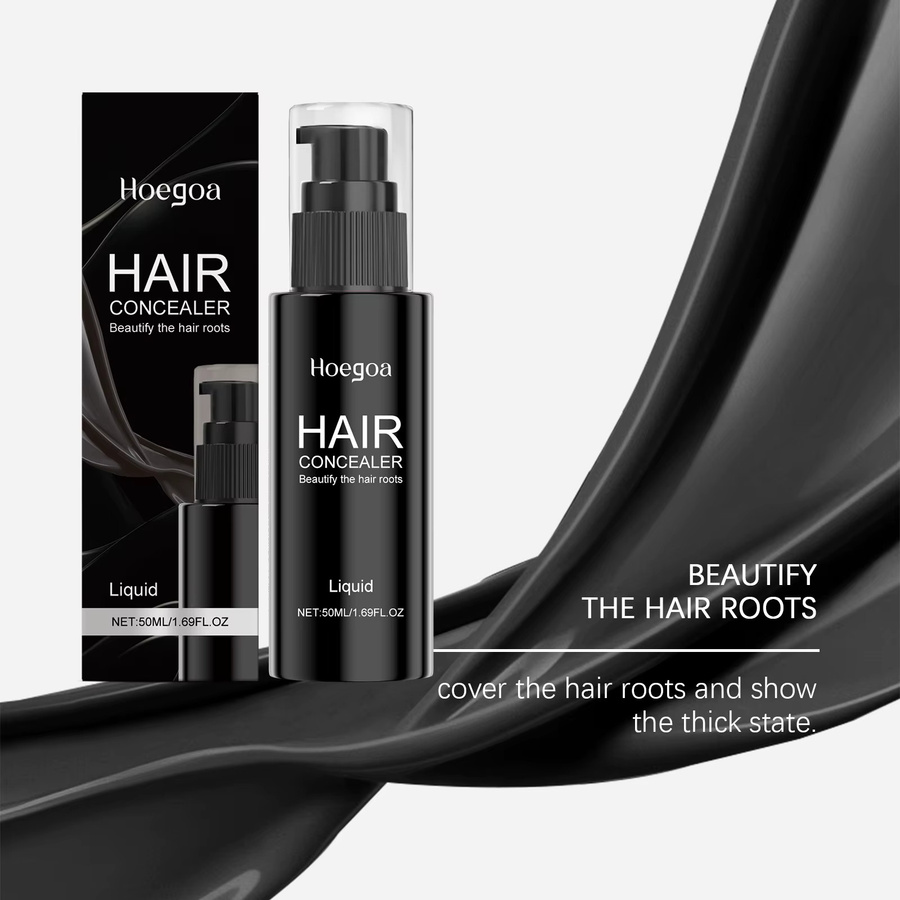 HOEGOA Haar-Concealer, braun, feines Haar, Unisex - Bild 2
