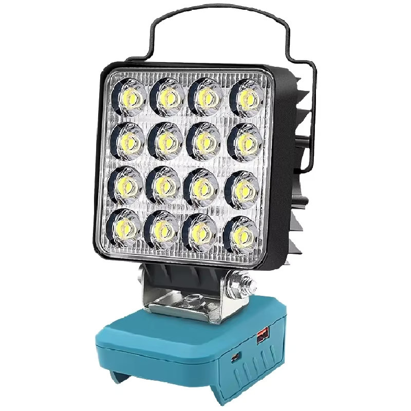 Akku-LED-Arbeitsleuchte und Taschenlampe kompatibel mit DeWalt, Makita, Bosch, Milwaukee und Ryobi M18 Akku-Gehäusen - Bild 7