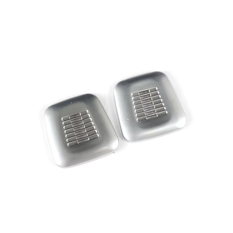 CNORICARC Mikrofon Abdeckung für BMW X3 X5 X1 F25 F15 E84 F48 G07 G30 F20 F30 F10 in Silber als Auto Innenzubehör Dekoration Trim Aufkleber - Bild 3