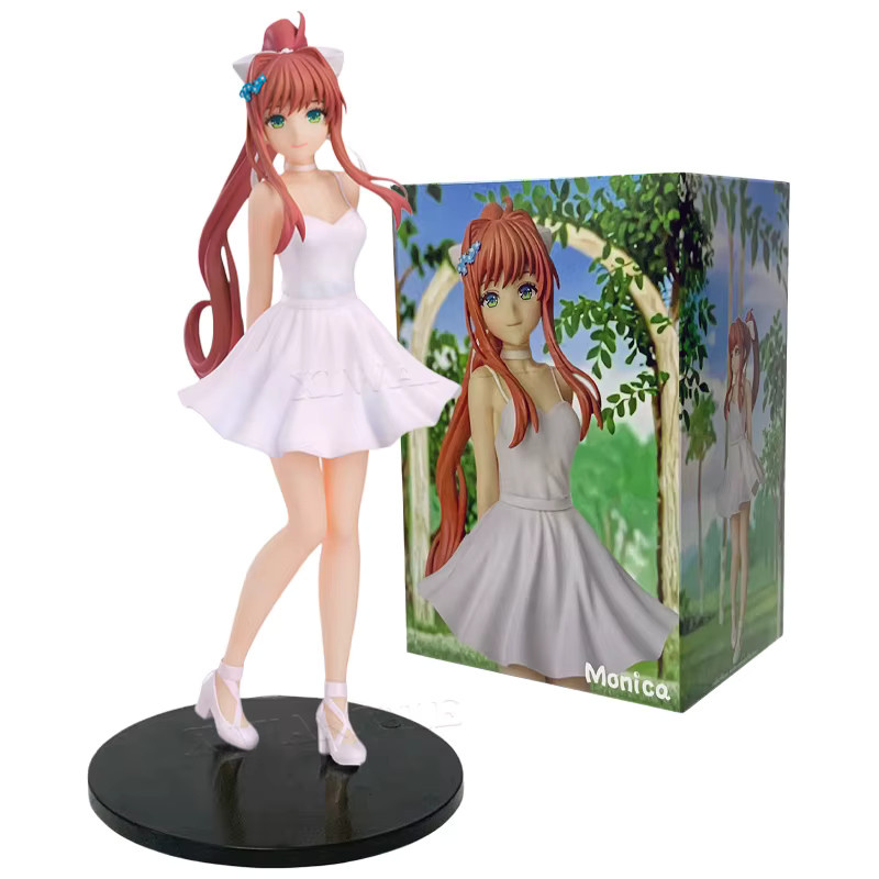 XIWANXILE Literature Club! Monika, Actionfigur, Weißes Kleid, 17 cm - Bild 2