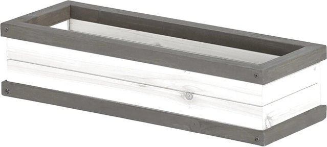 Axi Blumenkasten für Spielhaus in Grau-Weiß - Bild 1