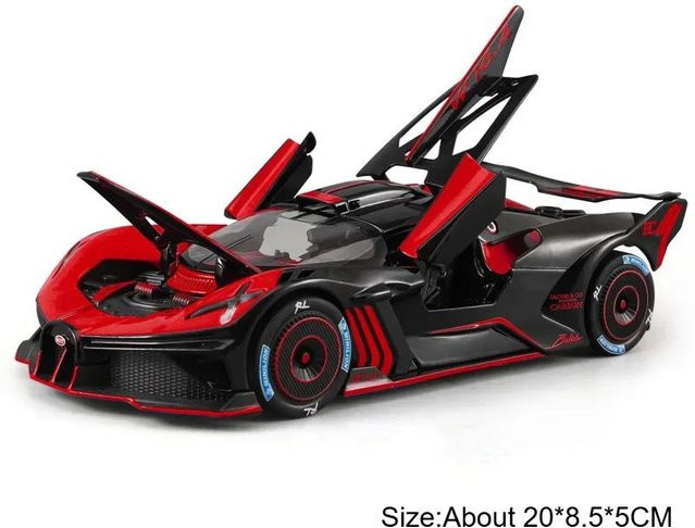 Linyi toy car Revuelto Bolide Sportwagen Modell, 1:24, Pull-Back, ab 14 Jahren - Bild 1