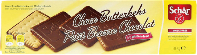 Schär Choco Butterkeks glutenfrei 130 g - Bild 1