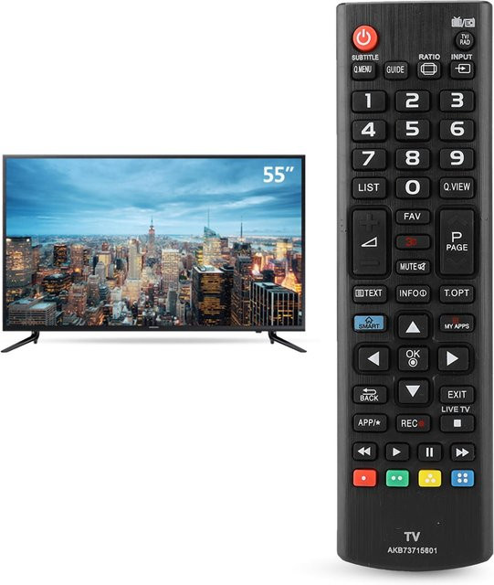 LG Multifunktions-Smart-LED-LCD-TV-Fernbedienung AKB73715601 in Weiß - Bild 1