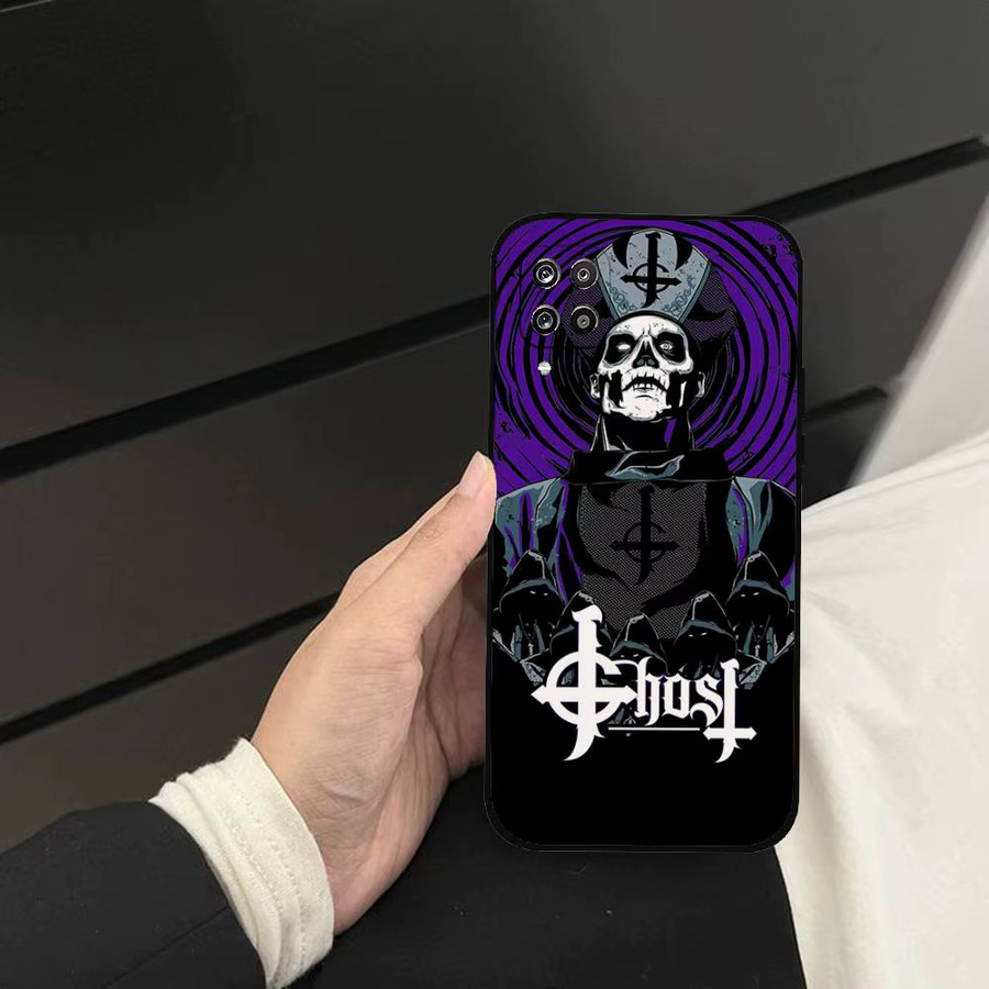 G-Ghost Heavy Metal Band Handyhülle Soft Cover für Samsung Galaxy S21 S22 S23 S24 S25 Ultra FE Plus 5G und A52S - Bild 3