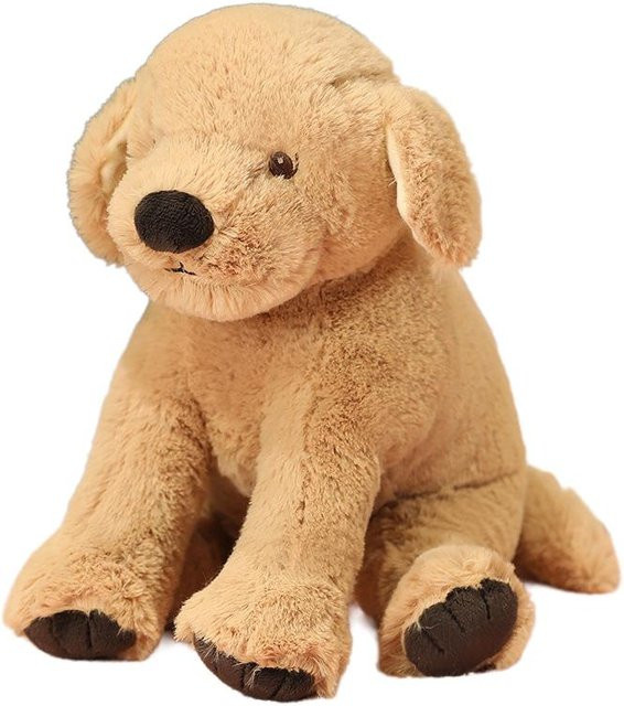 Yiran Health & Beauty Brauner Labrador Hund Plüschtier, 40cm - Bild 1