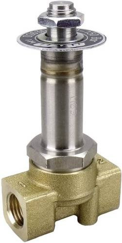 M & M International Direktgesteuertes Pneumatik-Ventil D 263DVH G 1/4 in Silber, Ruhestellung geschlossen - Bild 1