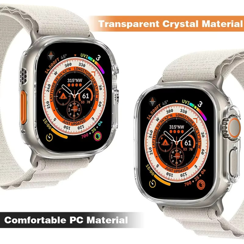 Apple Schutzhülle aus Glas, Apple Watch Ultra, 49 mm, Unisex - Bild 5