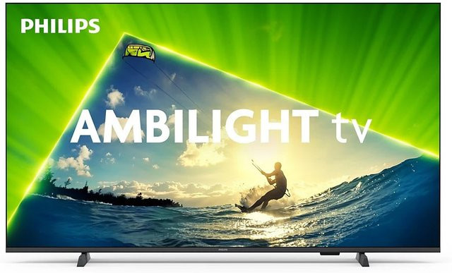 Philips 50PUS8209/12 QLED Smart-TV in Mattschwarz mit 4K Ultra HD und 50 Zoll (126 cm) - Bild 1