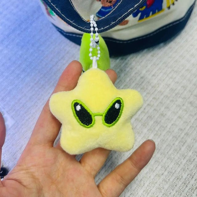 Stern Plüsch Anhänger, Unisex - Bild 1
