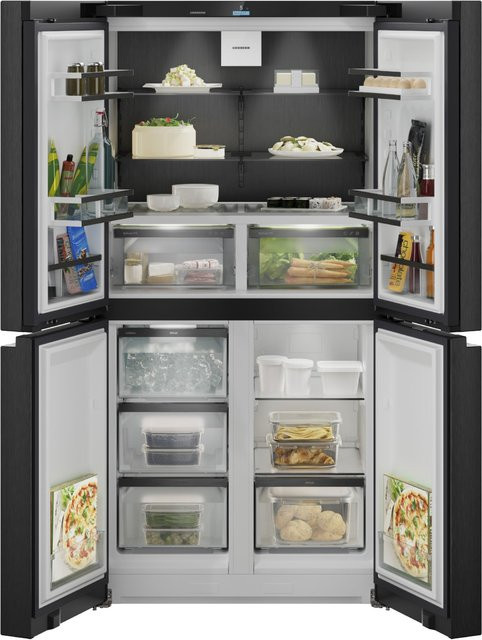 Liebherr MBbsdi 9024-20 French Door Kühl-Gefrierkombination in Black, NoFrost, freistehend - Bild 2