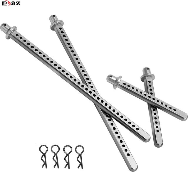 RCXAZ Metall Extended Body Post Set Shell Mount, 4-teiliges Set, Zubehör - Bild 1