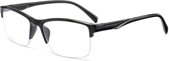 Qutzzmnd Lesebrille, rectangular, black - Bild 1