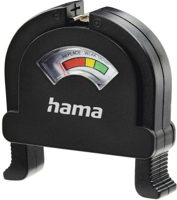 Hama Akku- und Batterie-Tester Universal-Messgerät in Schwarz - Bild 1