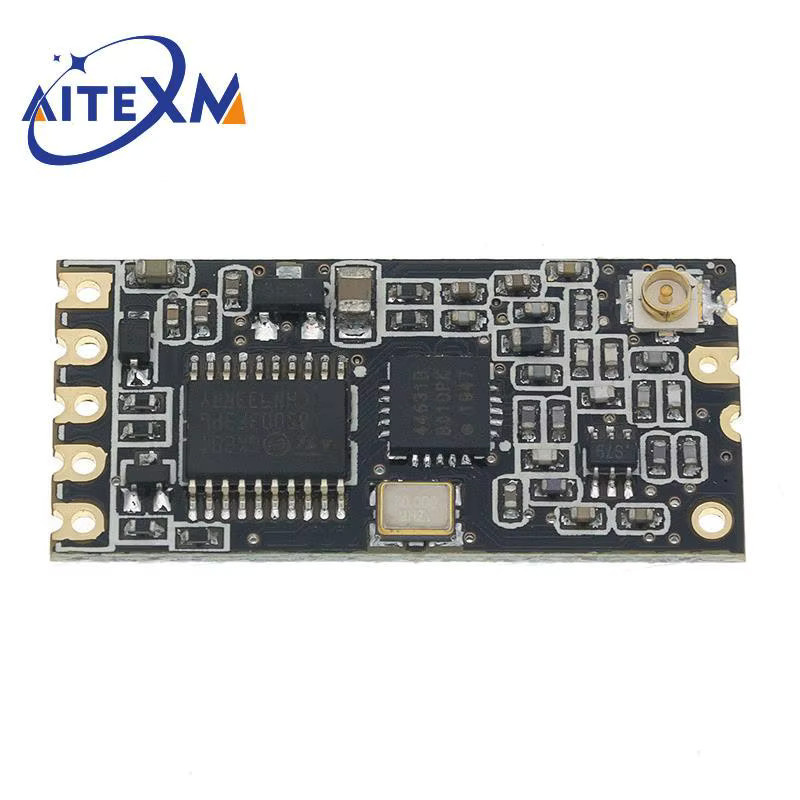 AITEXM ROBOT HC-12 433MHz SI4438 Drahtloses Serielles Port Modul mit Antenne, Schwarz - Bild 3